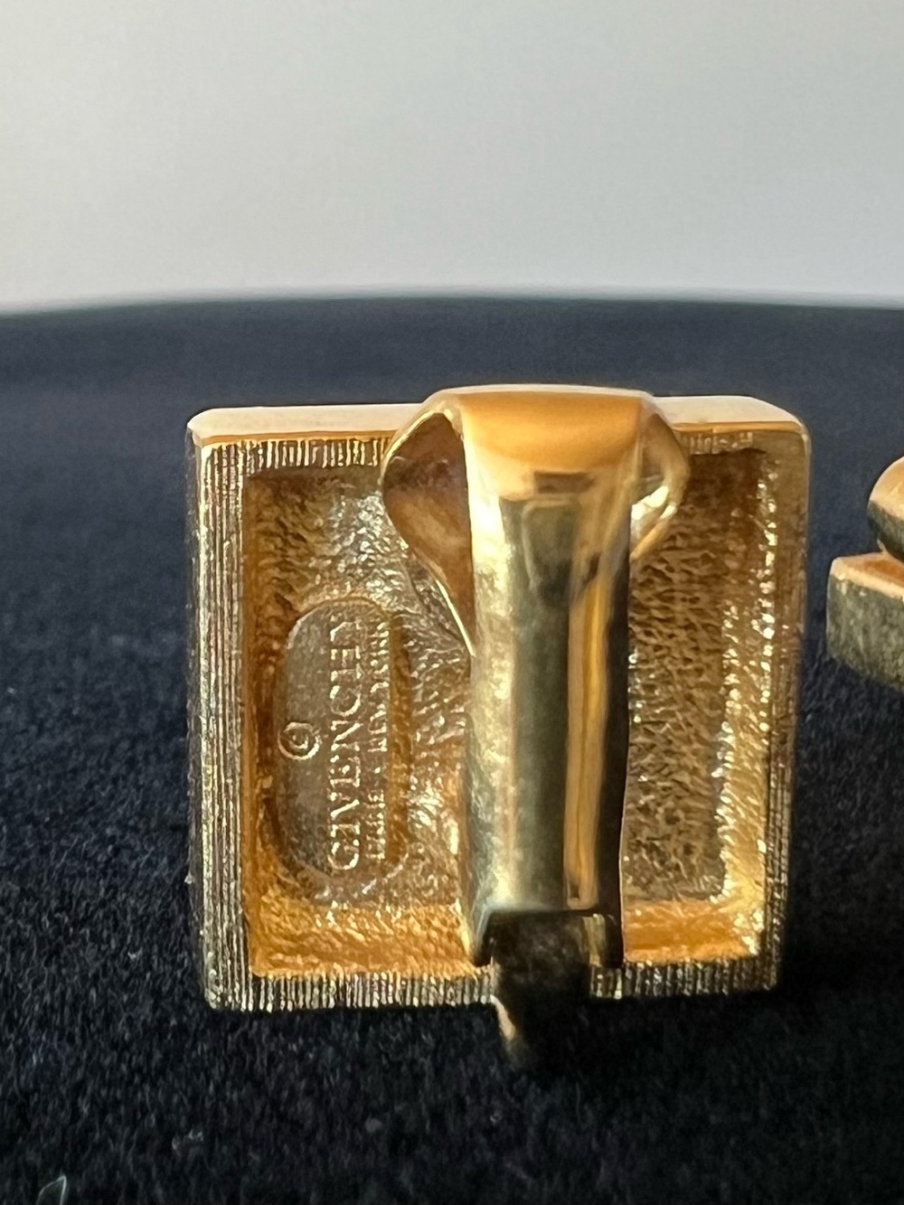 Vintage Givenchy Clip On Earrings - Picture 2 of 4